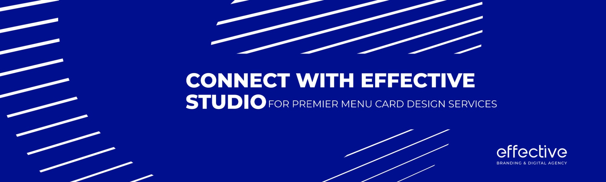 Connect with Effective Studio for Premier Menu Card Design Services