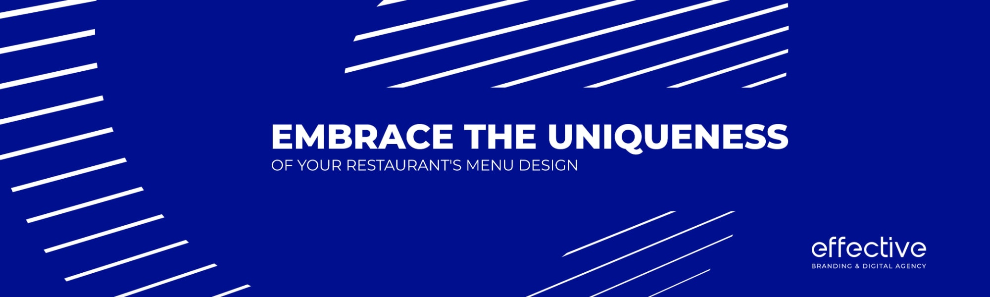 Embrace the Uniqueness of Your Restaurant Menu Design