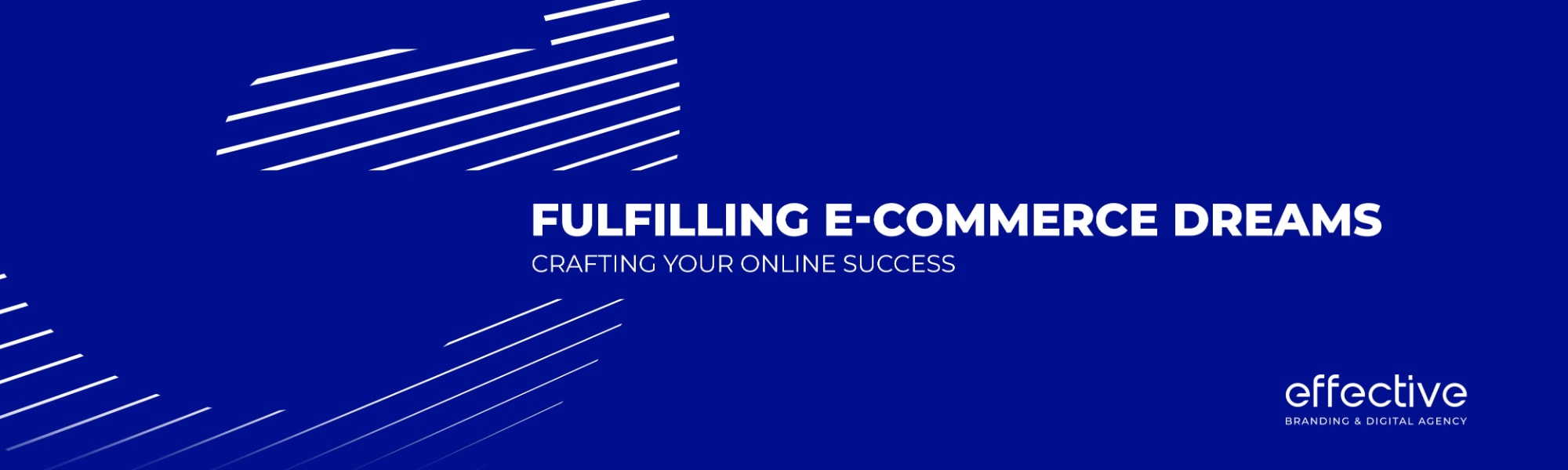 Fulfilling E-Commerce Dreams Crafting Your Online Success