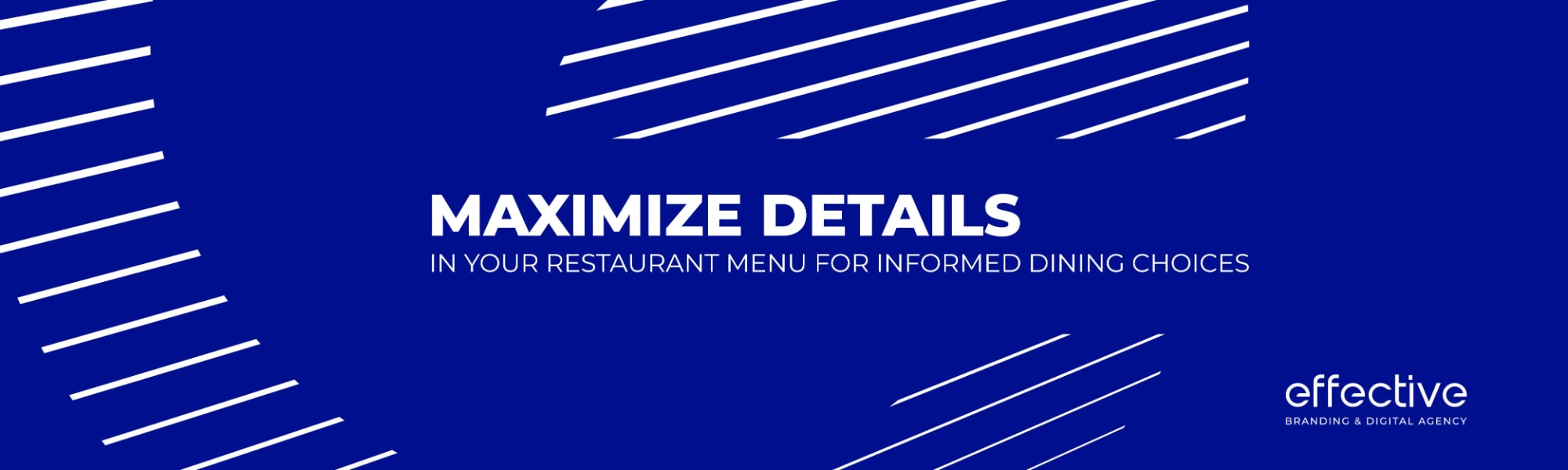 Maximize Details in Your Restaurant Menu for Informed Dining Choices