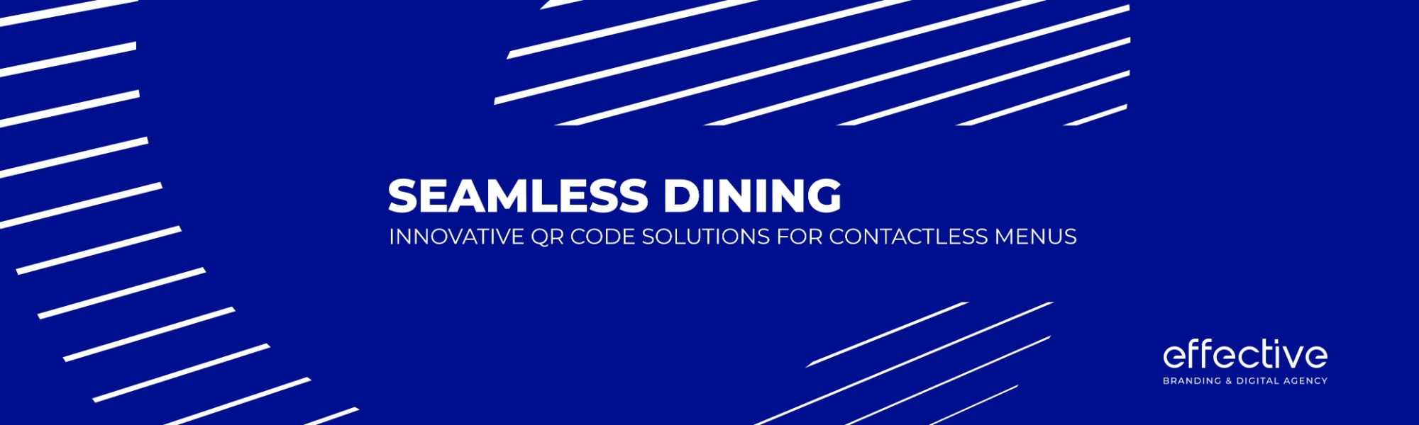 Seamless Dining Innovative QR Code Solutions for Contactless Menus