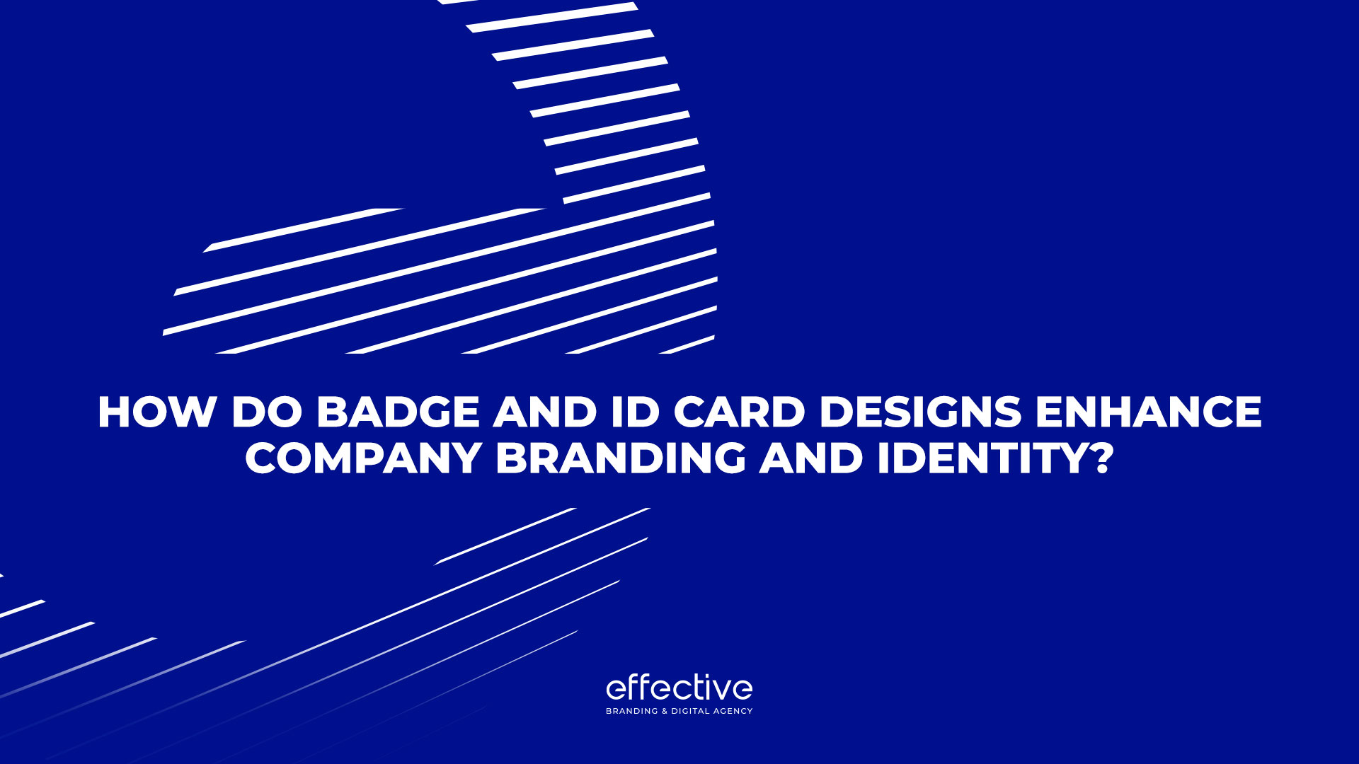 How Do Badge and ID Card Designs Enhance Company Branding and Identity?